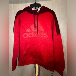 Mens Adidas Red Hoodie ❤️